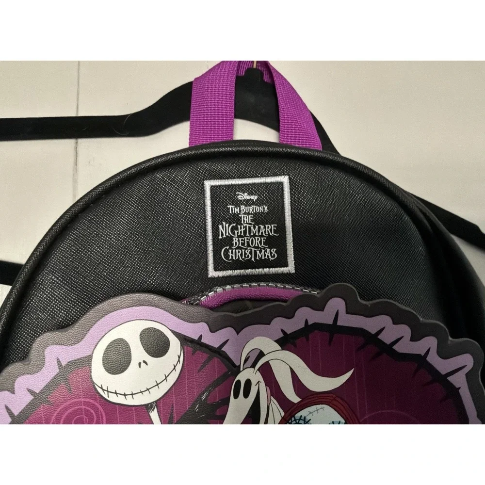 Tim Burton's The Nightmare Before Christmas‎ Backpack 11x 9 Spiderweb Charm